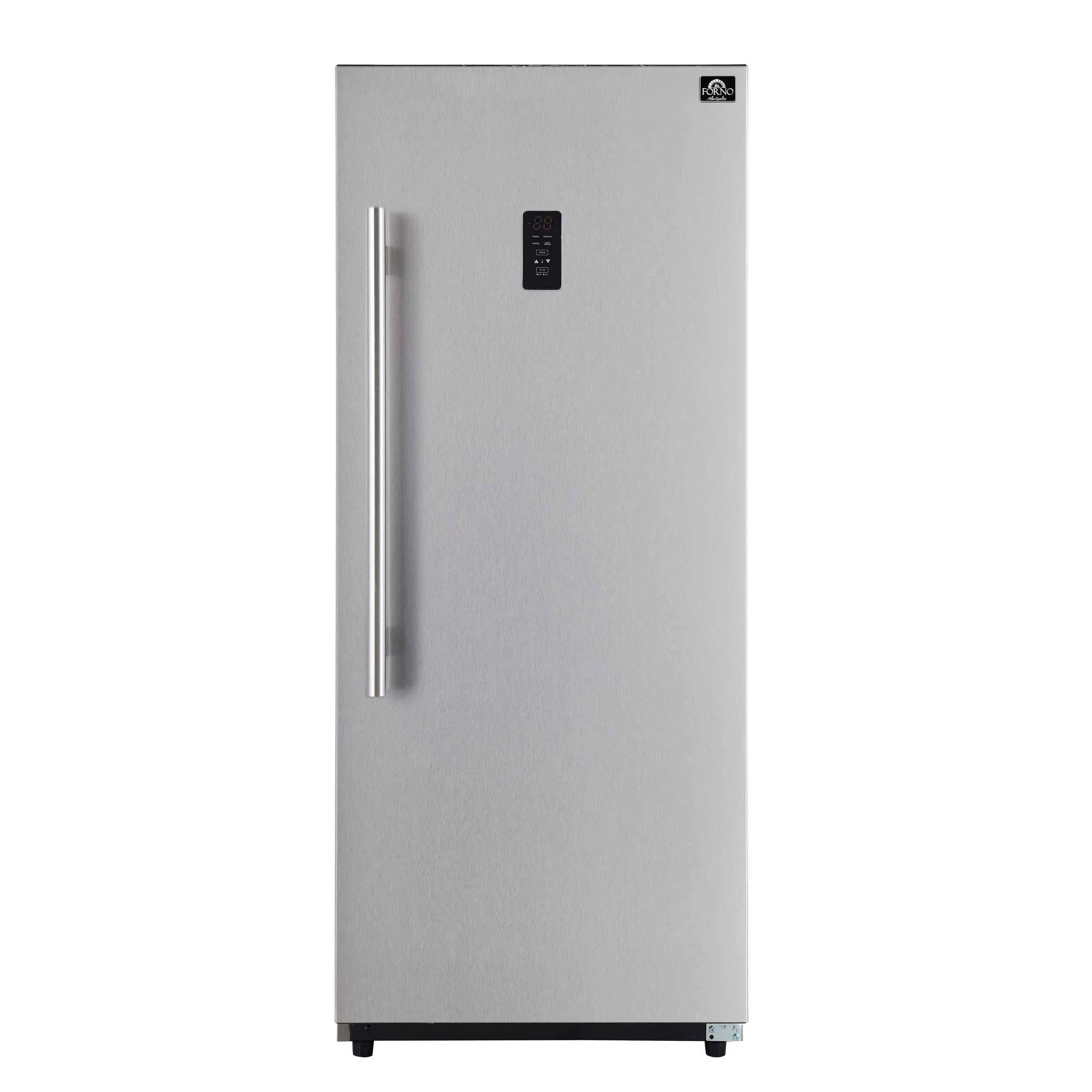 Forno Fortezza 28 Inch Right-Swing Convertible Refrigerator/Freezer, Stainless Steel, Total No Frost FORNO
