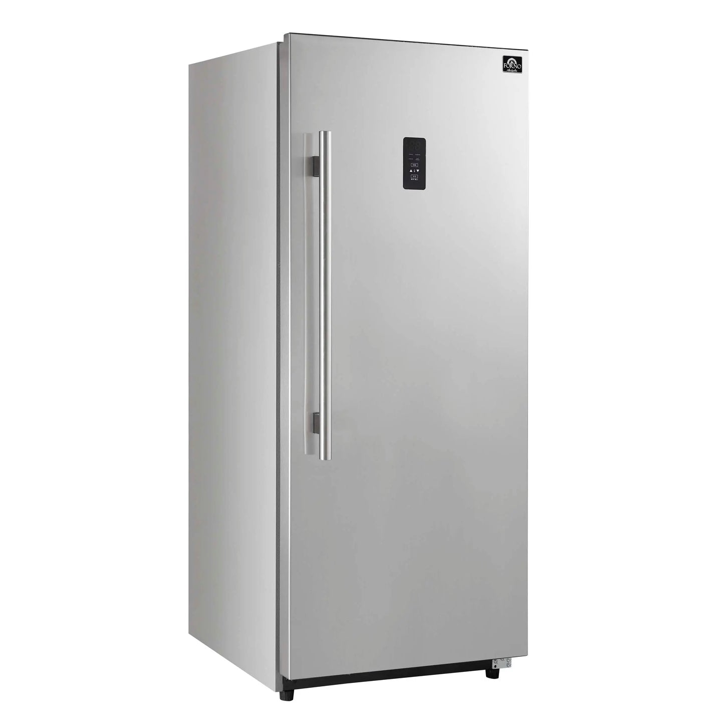 Forno Fortezza 28 Inch Right-Swing Convertible Refrigerator/Freezer, Stainless Steel, Total No Frost FORNO