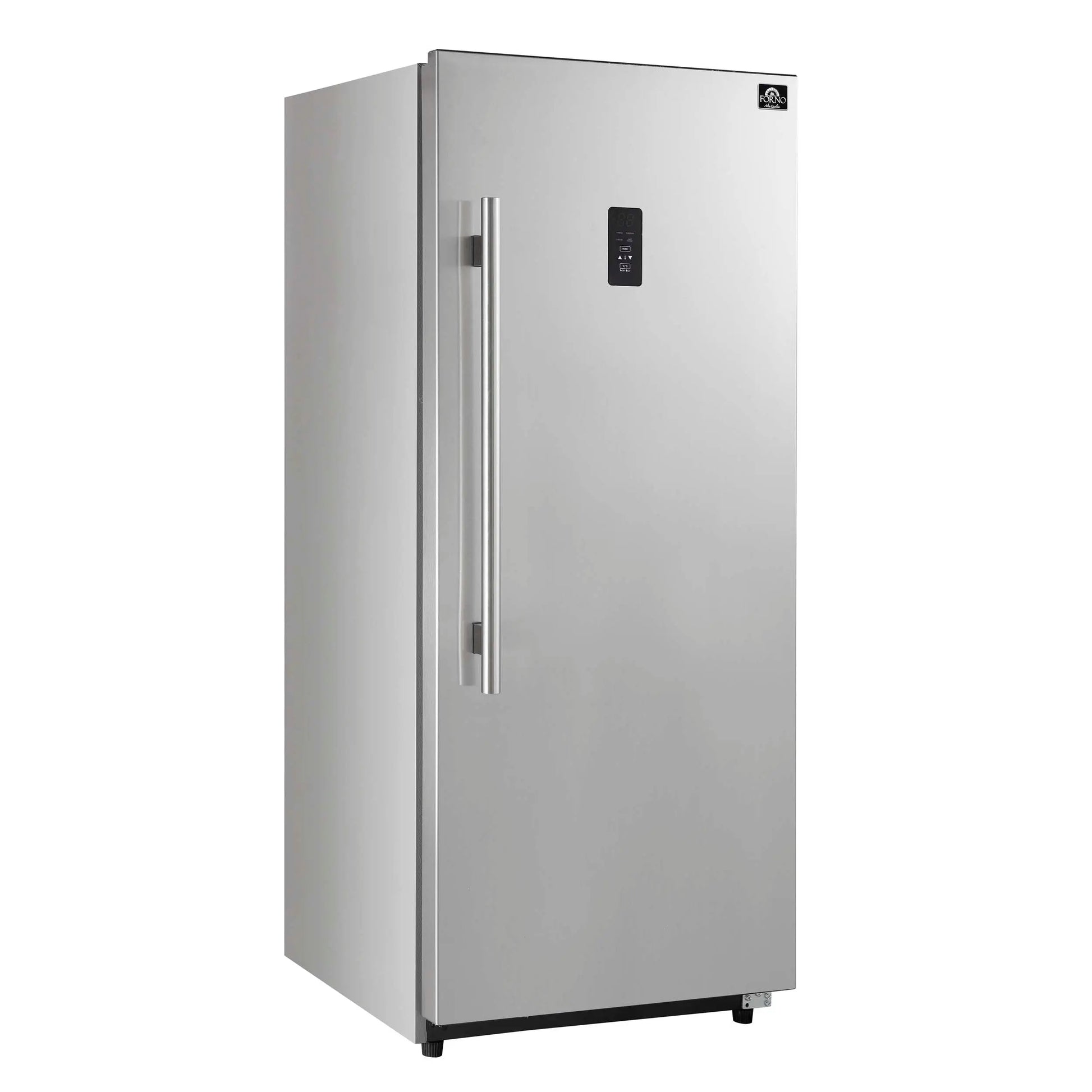 Forno Fortezza 28 Inch Right-Swing Convertible Refrigerator/Freezer, Stainless Steel, Total No Frost FORNO