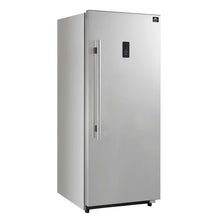 Forno Fortezza 28 Inch Right-Swing Convertible Refrigerator/Freezer, Stainless Steel, Total No Frost FORNO