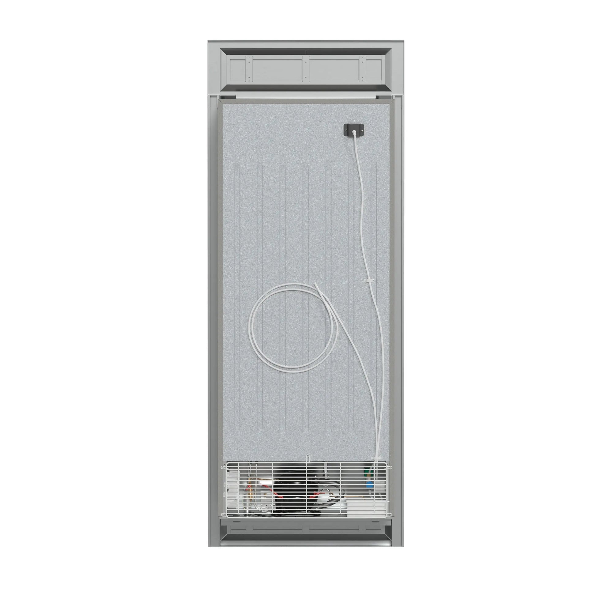 Forno Fortezza 32 Inch Left-Swing Freezer with Trim Kit, Stainless Steel, with Automatic Ice Maker FORNO