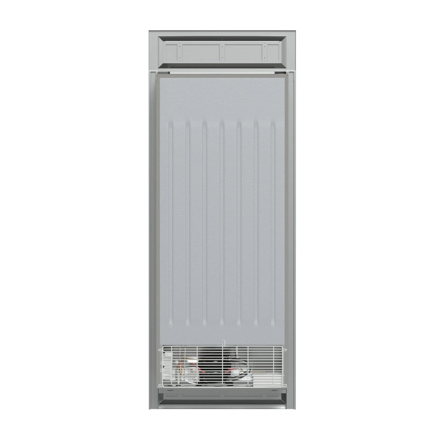 Forno Fortezza 32 Inch Right-Swing Convertible Refrigerator/Freezer with Trim Kit, Stainless Steel, Total No Frost FORNO