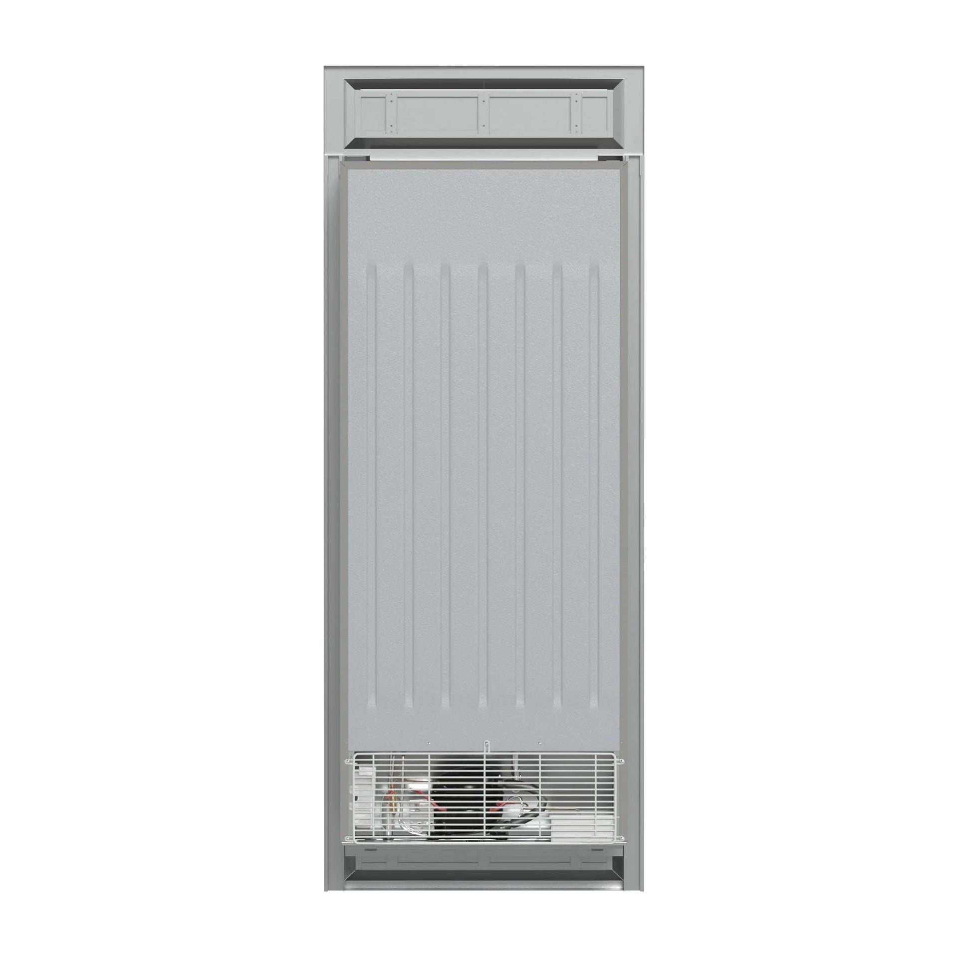 Forno Fortezza 32 Inch Right-Swing Convertible Refrigerator/Freezer with Trim Kit, Stainless Steel, Total No Frost FORNO