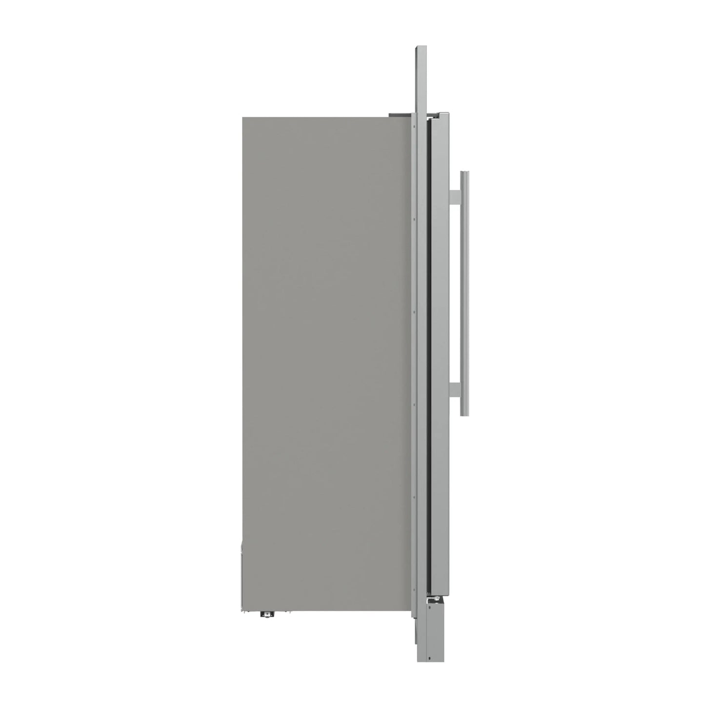 Forno Fortezza 32 Inch Right-Swing Convertible Refrigerator/Freezer with Trim Kit, Stainless Steel, Total No Frost FORNO