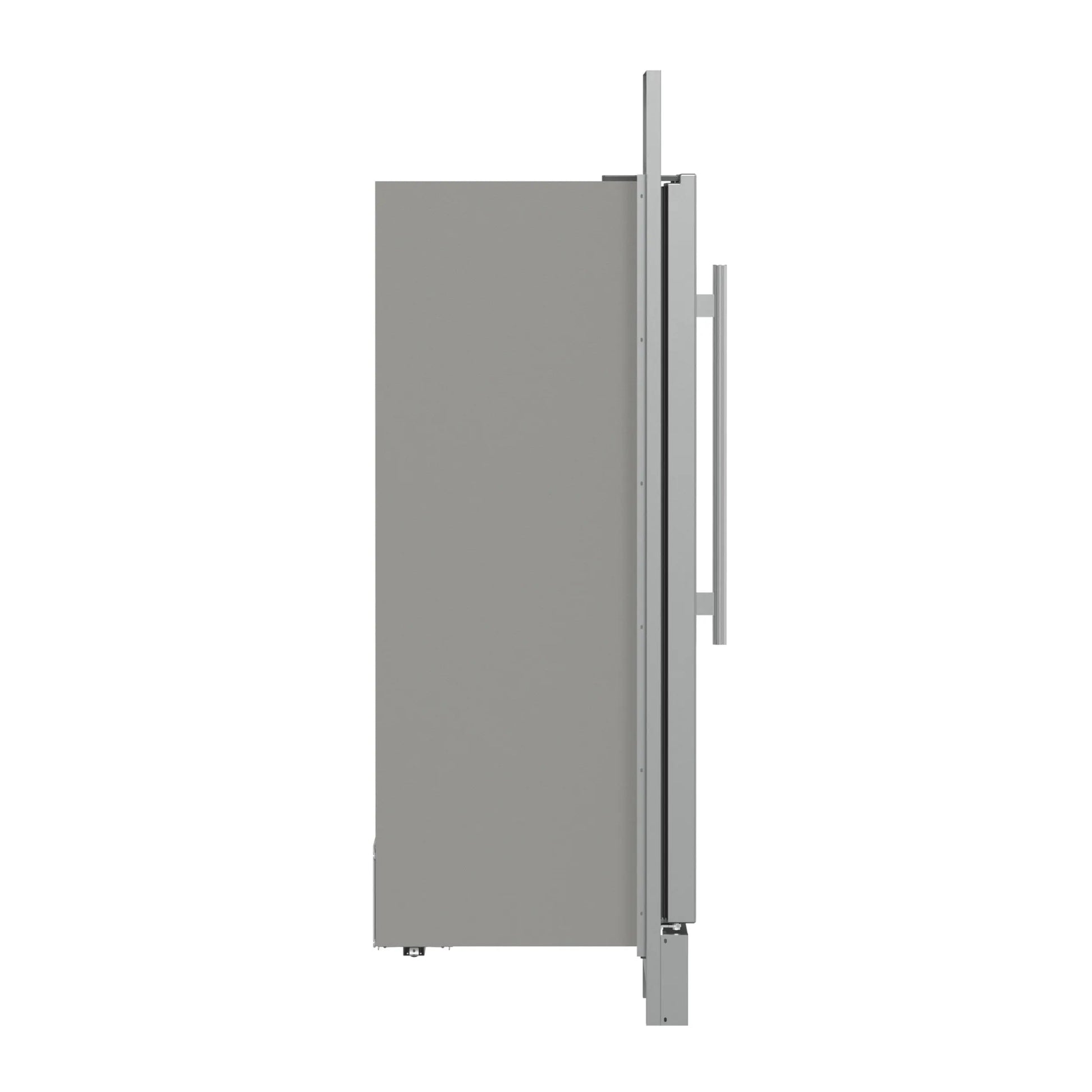 Forno Fortezza 32 Inch Right-Swing Convertible Refrigerator/Freezer with Trim Kit, Stainless Steel, Total No Frost FORNO