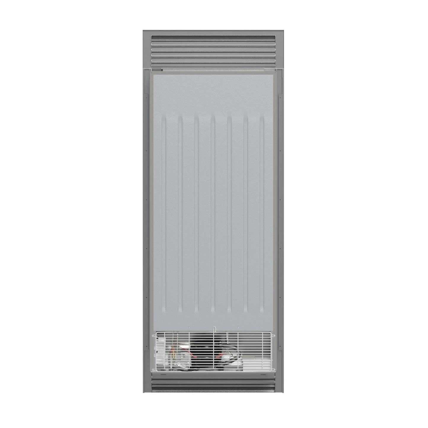 Forno Fortezza 32 Inch Right-Swing Convertible Refrigerator/Freezer with Trim Grill, Stainless Steel, Total No Frost FORNO
