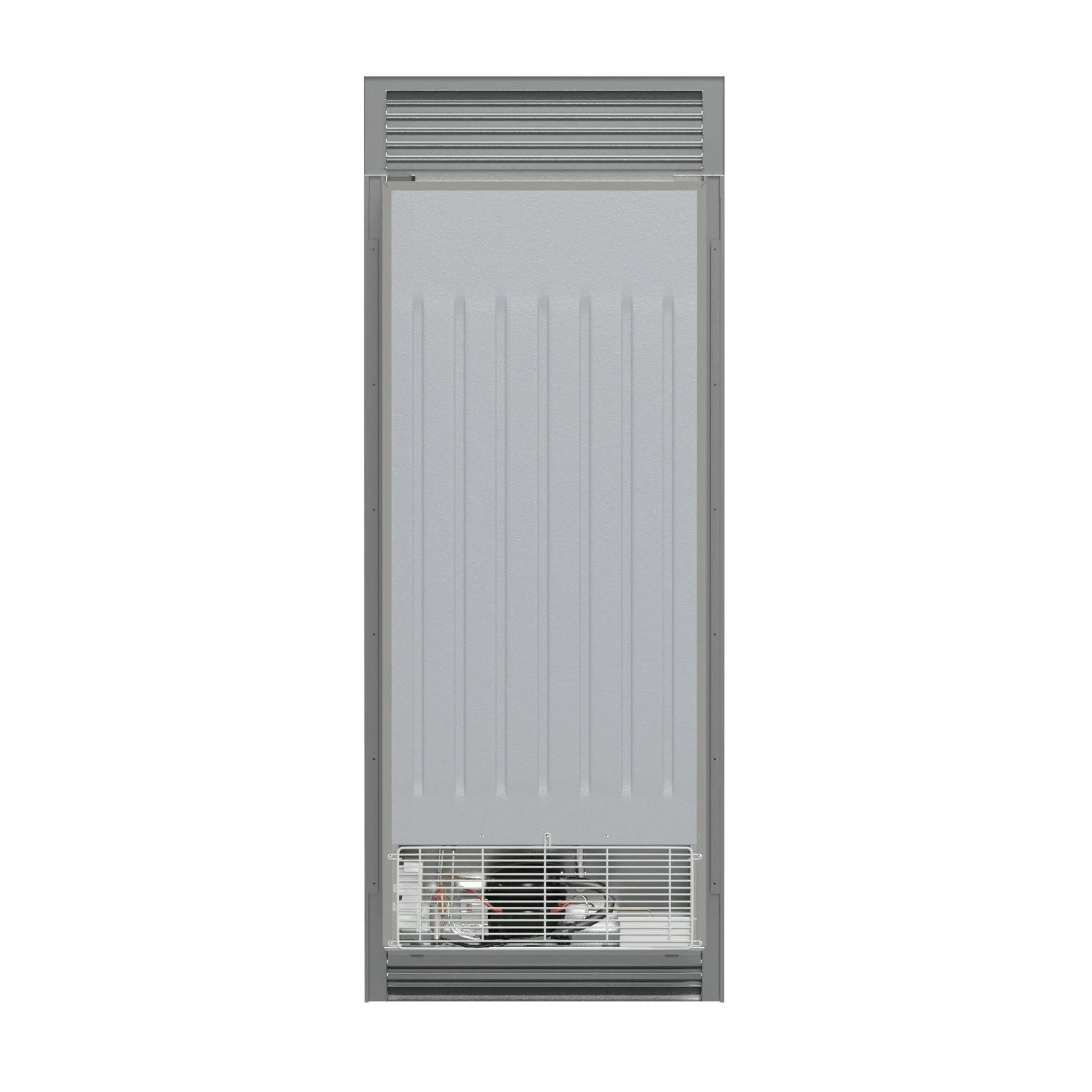 Forno Fortezza 32 Inch Right-Swing Convertible Refrigerator/Freezer with Trim Grill, Stainless Steel, Total No Frost FORNO