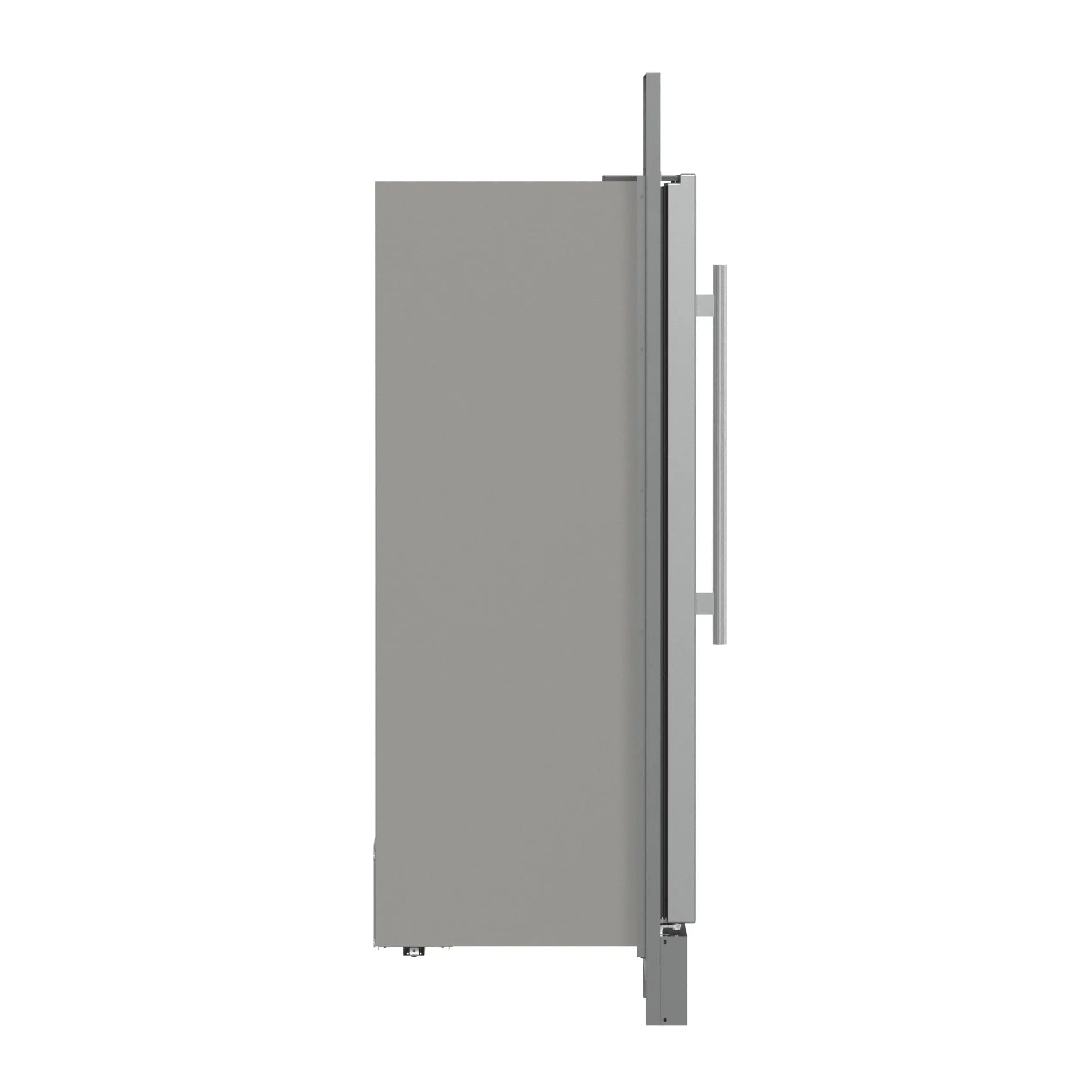 Forno Fortezza 32 Inch Right-Swing Convertible Refrigerator/Freezer with Trim Grill, Stainless Steel, Total No Frost FORNO