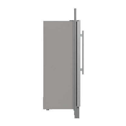 Forno Fortezza 32 Inch Right-Swing Convertible Refrigerator/Freezer with Trim Grill, Stainless Steel, Total No Frost FORNO