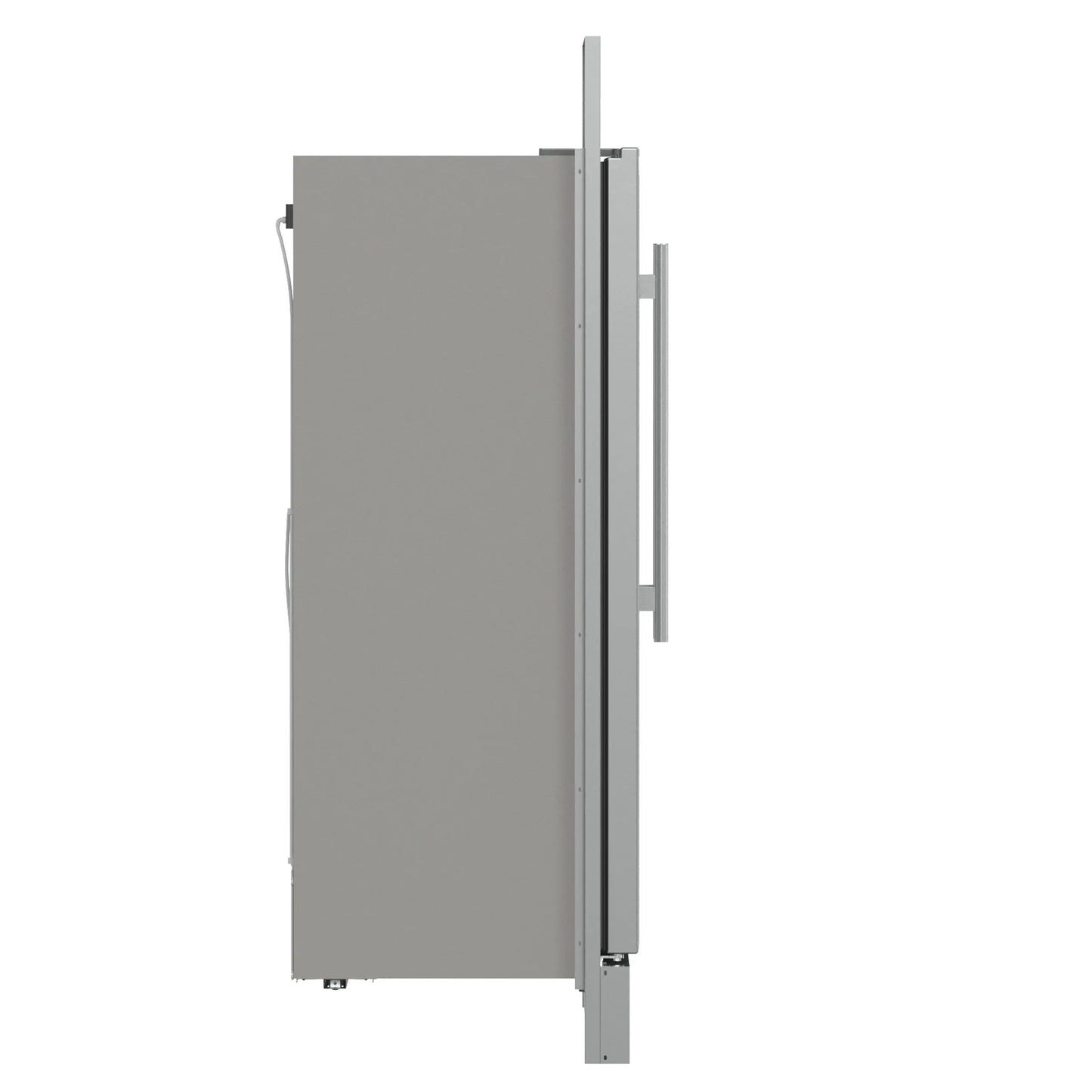 Forno Fortezza 60 Inch Convertible Refrigerator/Freezer with Modern Trim Kit, Stainless Steel, Total No Frost, with Automatic Ice Maker FORNO