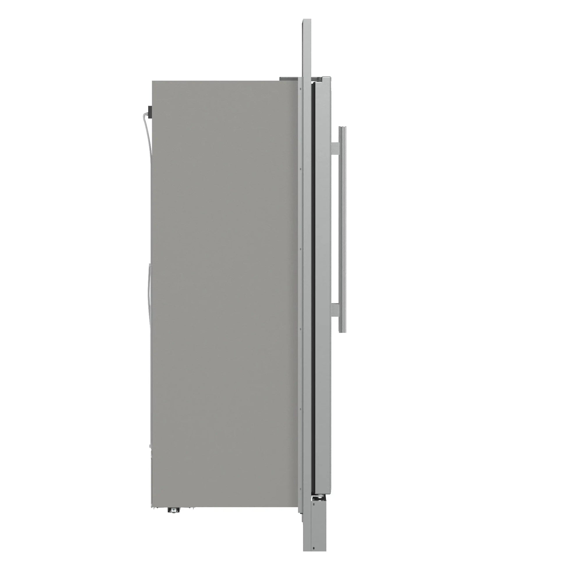 Forno Fortezza 60 Inch Convertible Refrigerator/Freezer with Modern Trim Kit, Stainless Steel, Total No Frost, with Automatic Ice Maker FORNO