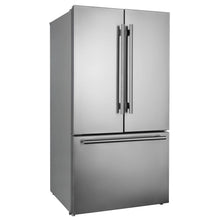 Forno Rivello 36 Inch French Door Refrigerator in Stainless Steel, Internal Water Dispenser, Filtered Ice, Adjustable Shelves, Energy Star Certified FORNO
