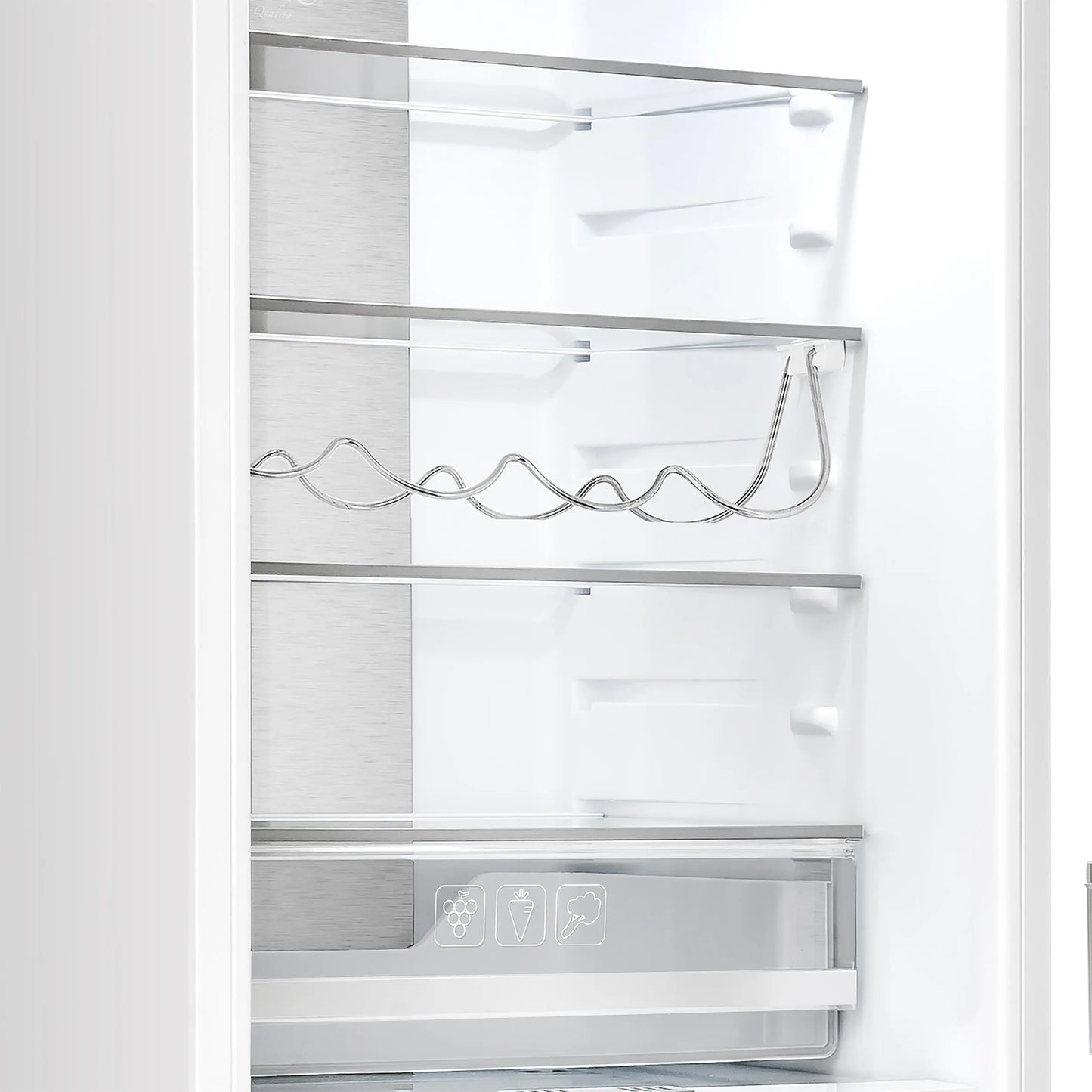 Forno Rivestito 22 Inch Panel Ready Bottom Freezer Refrigerator, 8.6 cu. ft., Total No Frost,  Fast Cool & Fast Freeze FORNO