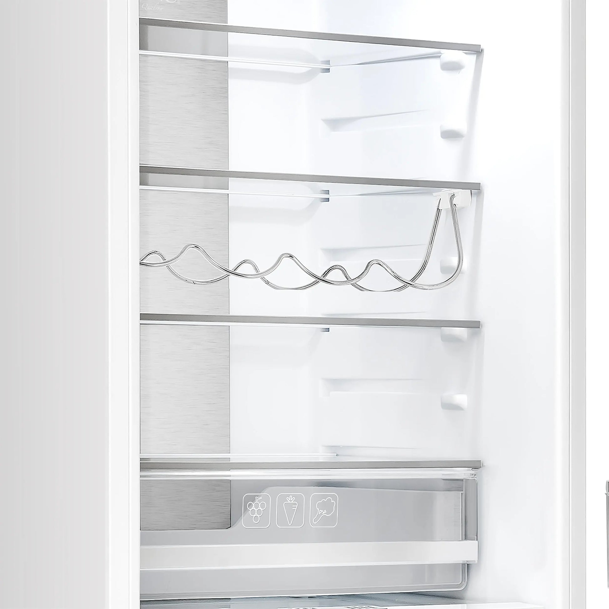 Forno Rivestito 22 Inch Panel Ready Bottom Freezer Refrigerator, 8.6 cu. ft., Total No Frost,  Fast Cool & Fast Freeze FORNO