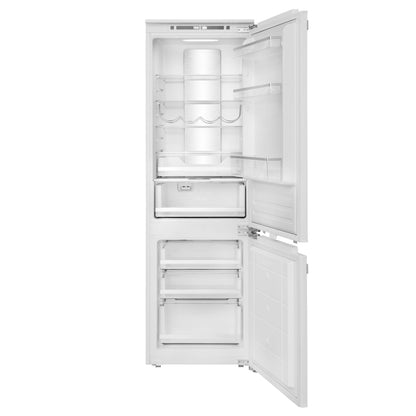 Forno Rivestito 22 Inch Panel Ready Bottom Freezer Refrigerator, 8.6 cu. ft., Total No Frost,  Fast Cool & Fast Freeze FORNO