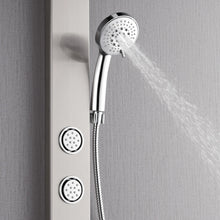 Forno Acqua AcquaSPA Shower Panel in Stainless Steel, Overhead Rainfall Shower, Handheld Shower Head, Body Jets, 1.8 GPM Flow Rate FORNO ACQUA