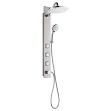 Forno Acqua AcquaSPA Shower Panel with SensoTemp, Stainless Steel, Overhead Rainfall Shower, Handheld Shower Head, Body Jets, 1.8 GPM Flow Rate FORNO ACQUA