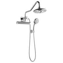 Forno Acqua AcquaFALL Mini 8 Inch Shower Head, Polished Stainless Steel Finish, Overhead Rainfall Shower, Handheld Shower Head, Body Jets, FORNO ACQUA