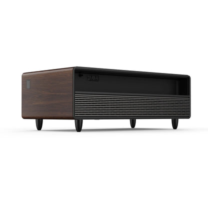 Forno Evoluto Tavolo 51-Inch Smart Coffee Table with Wood-Accent Sides – Dual Cooling Zones, Wireless Charging Pad & Built-In Bluetooth Speakers FORNO