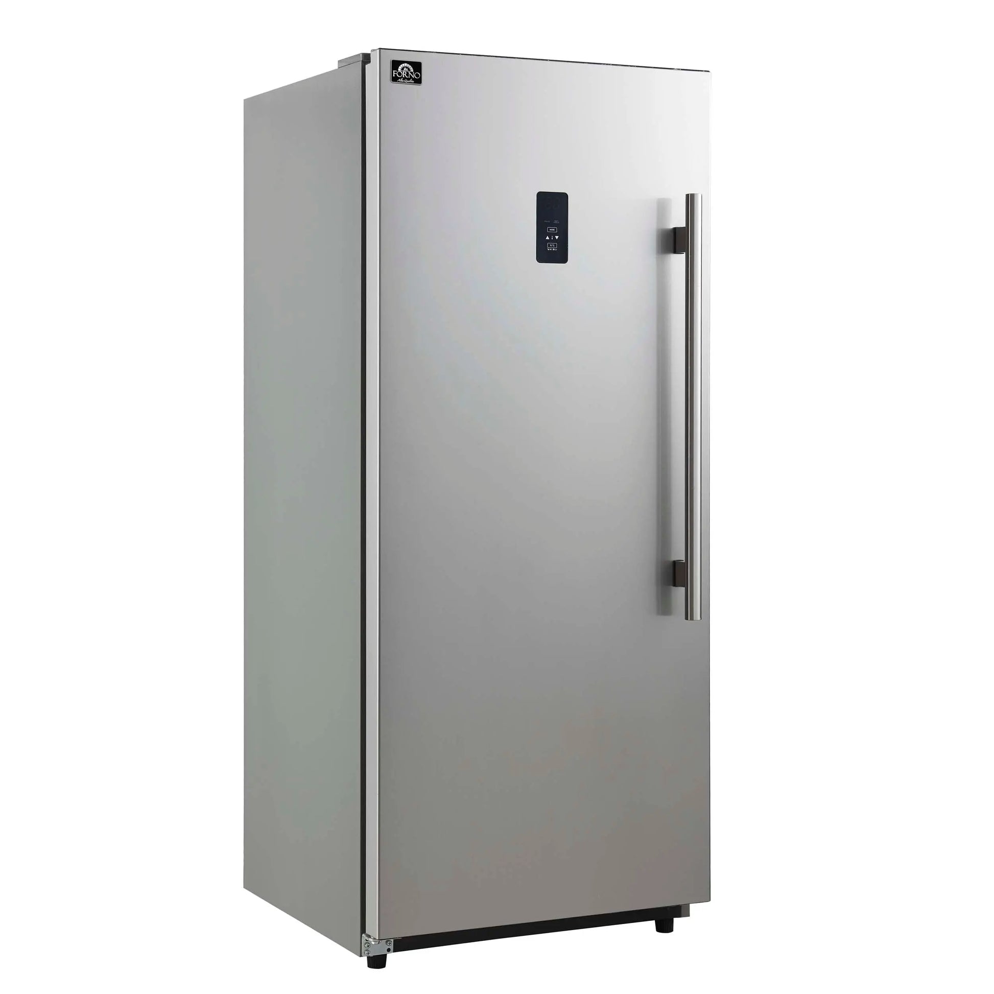 Forno Fortezza 28 Inch Left-Swing Freezer, Stainless Steel with Automatic Ice Maker FORNO