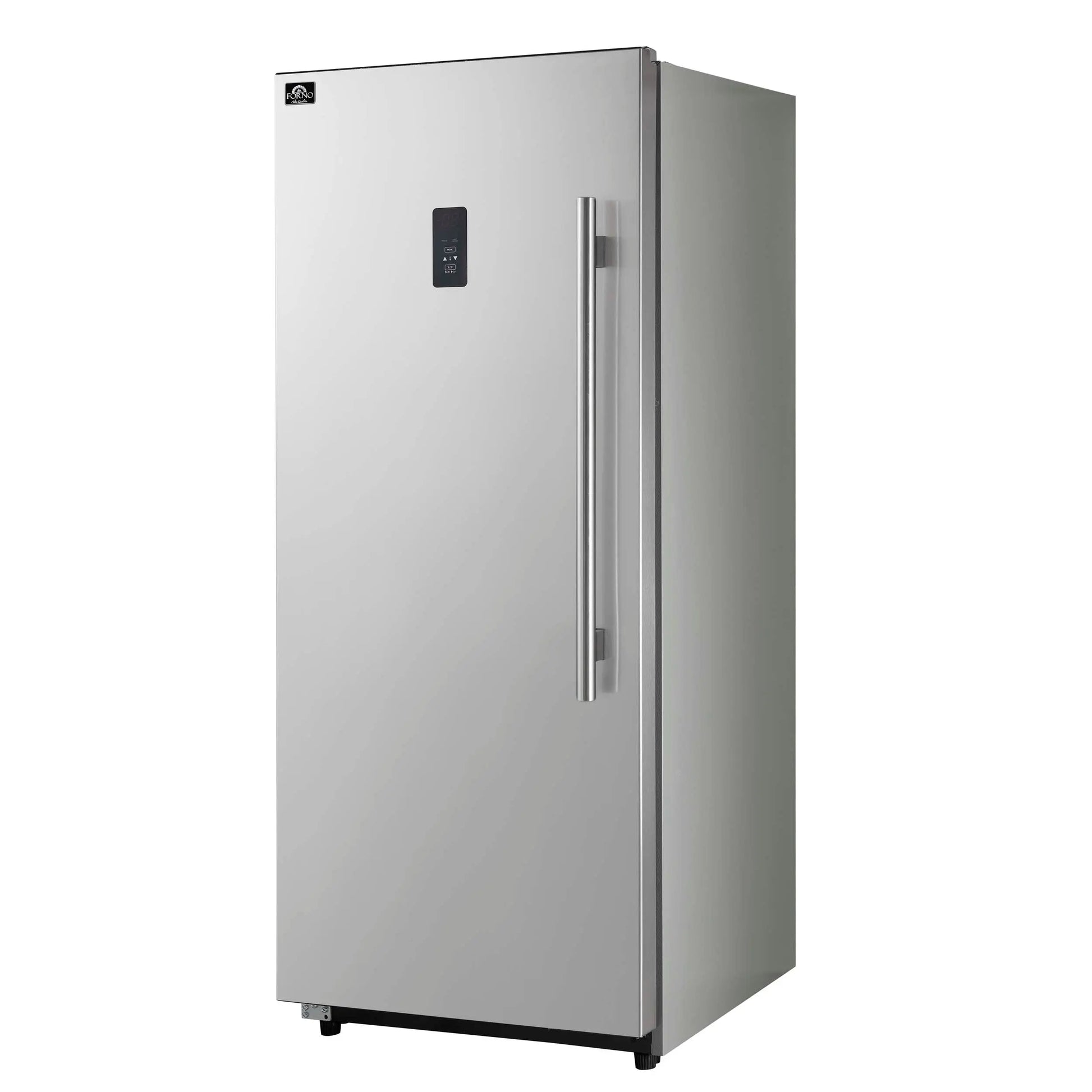 Forno Fortezza 28 Inch Left-Swing Freezer, Stainless Steel with Automatic Ice Maker FORNO