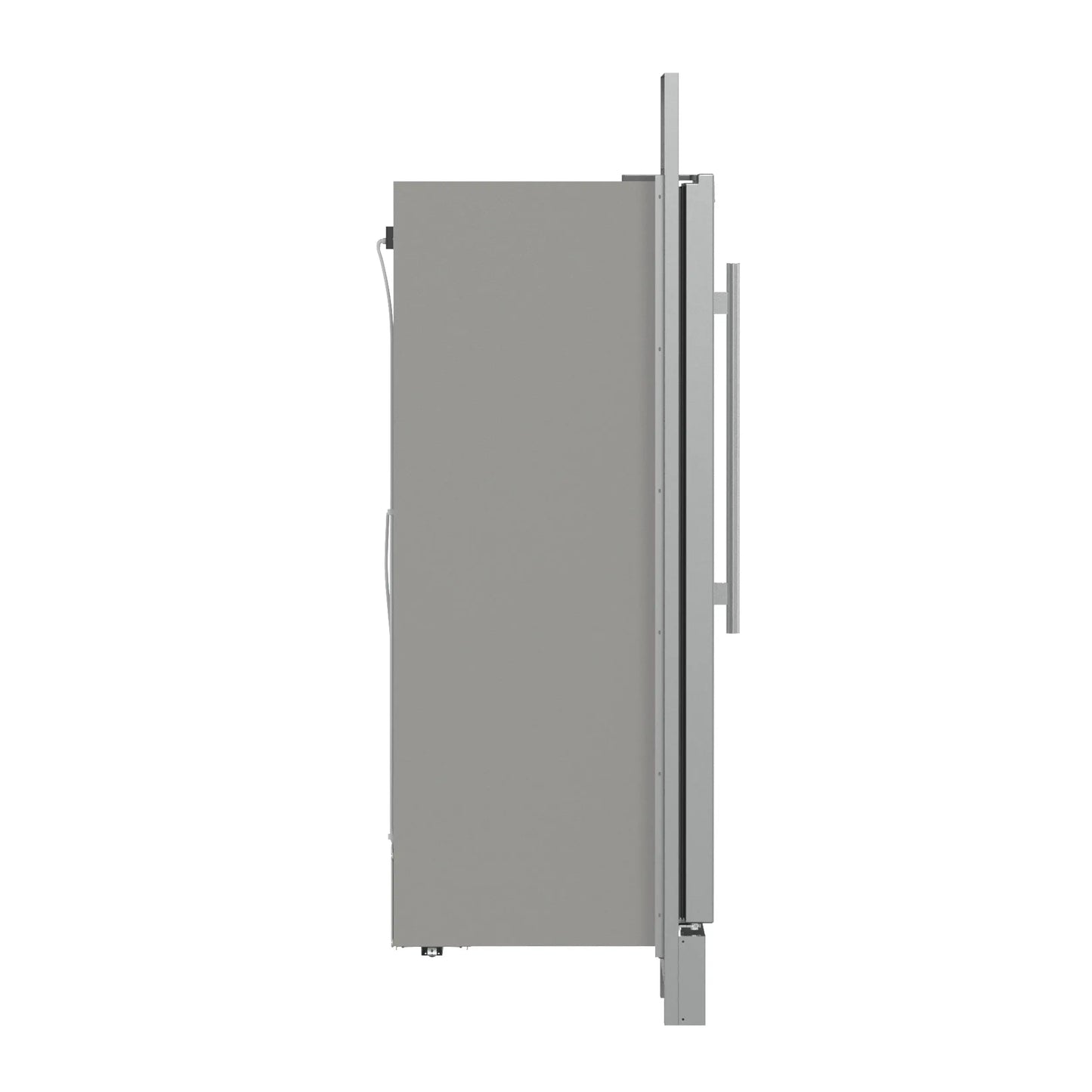 Forno Fortezza 32 Inch Left-Swing Freezer with Standard Trim Grill, Stainless Steel, with Automatic Ice Maker FORNO