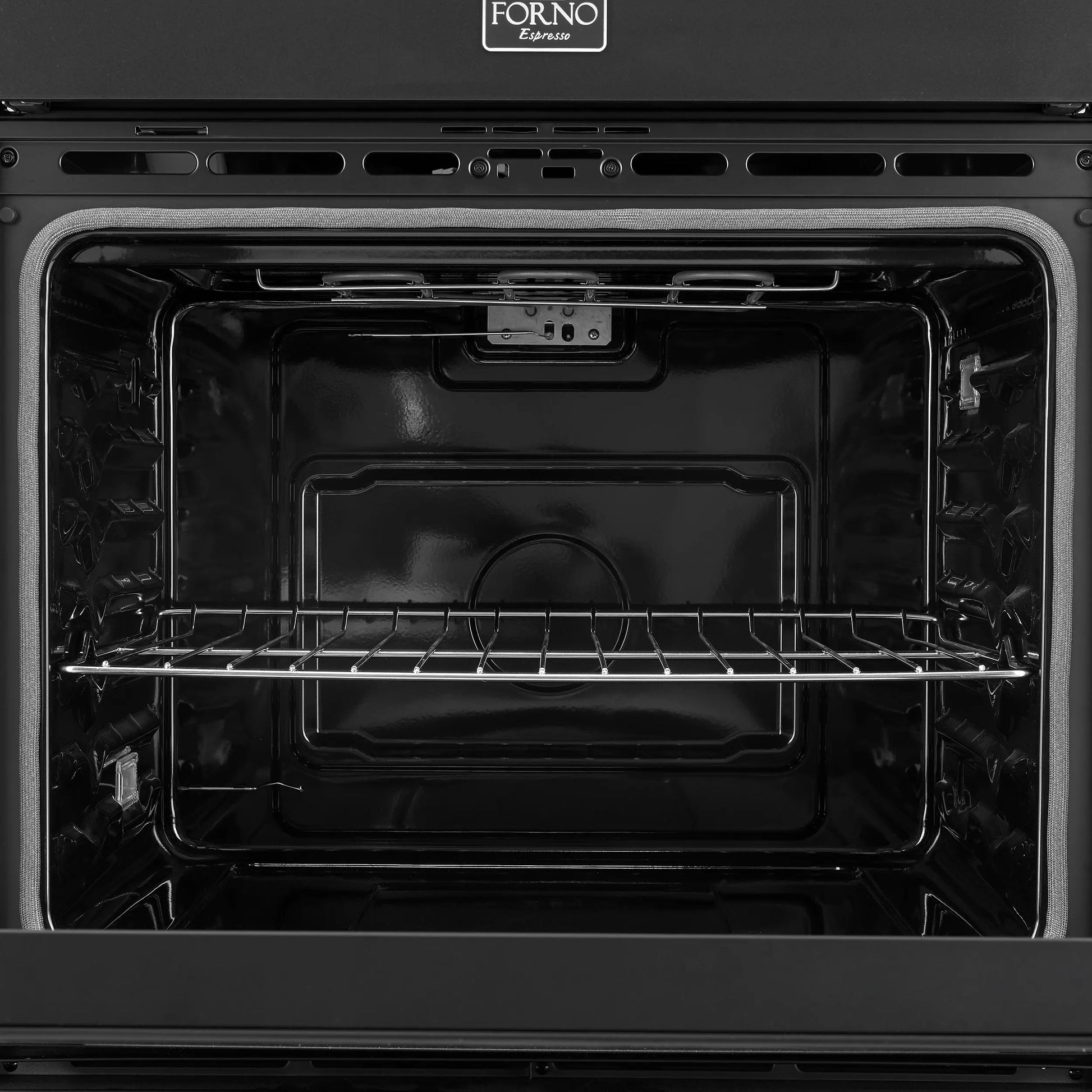 Forno Vomero 30-Inch Double Wall Oven, Black, 10 cu.ft Total Capacity, 7100W Convection, Mechanical Controls, Manuel Steam Clean FORNO