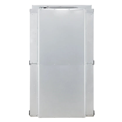 Forno Vomero 30-Inch Double Wall Oven, White, 10 cu.ft Total Capacity, 7100W Convection, Mechanical Controls, Manuel Steam Clean FORNO