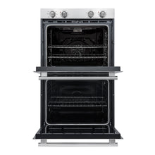 Forno Vomero 30-Inch Double Wall Oven, Stainless Steel, 10 cu.ft Total Capacity, 7100W Convection, Mechanical Controls, Self-Cleaning Function FORNO