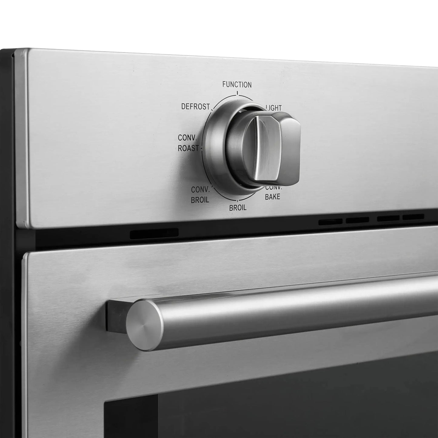 Forno Vomero 30-Inch Wall Oven, Stainless Steel, 5 cu.ft Capacity, 3550 Watts Convection, Mechanical Controls, Self-Cleaning Function FORNO