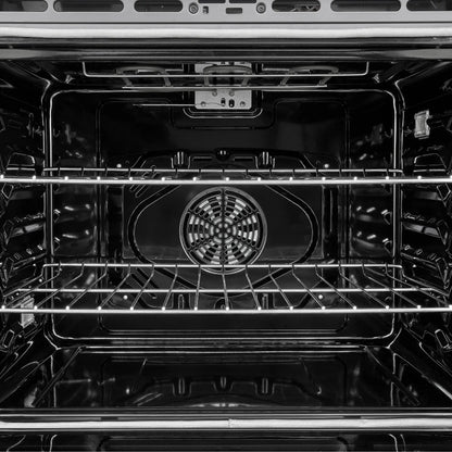 Forno Vomero 30-Inch Wall Oven, Stainless Steel, 5 cu.ft Capacity, 3550 Watts Convection, Mechanical Controls, Self-Cleaning Function FORNO