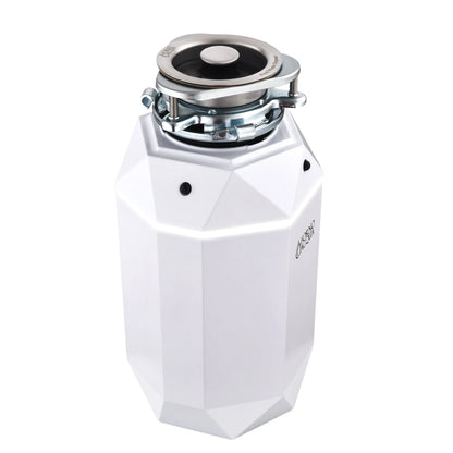 FORNO ACQUA BrightDIAMOND Moonstone 1HP Super Quiet Garbage Disposal Corded with Motion Sensor Cabinet Light & Pre-Wired Air Switch FORNO ACQUA