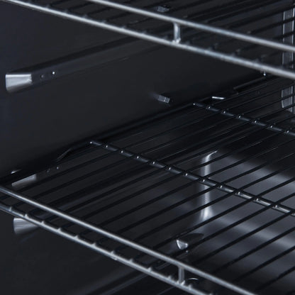 Gemello 48 Inch Side-by-Side Wine and Beverage Cooler in Stainless Steel, French Door, 9.6 cu. ft. FORNO