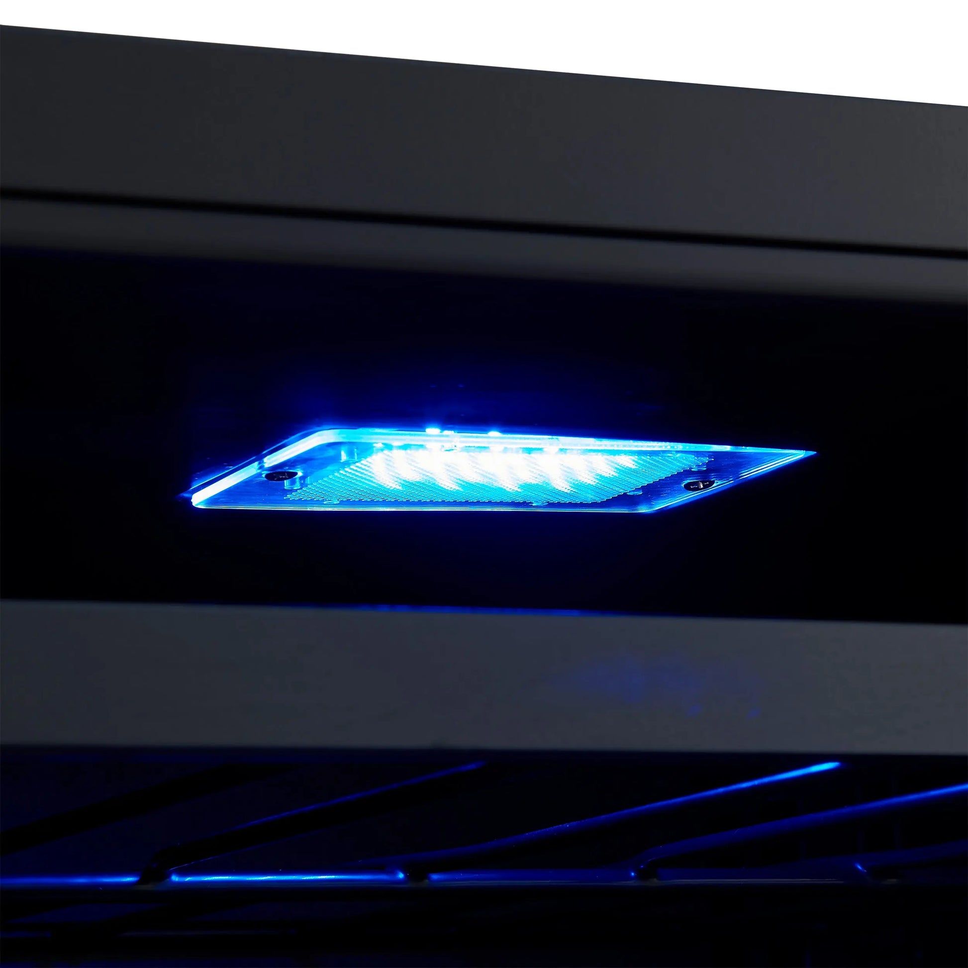 Gemello 48 Inch Side-by-Side Wine and Beverage Cooler in Black with Antique Brass Handles, French Door, 9.6 cu. ft. FORNO