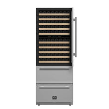 Forno Celano 30-Inch Dual Zone Wine Cooler and Beverage Cooler, 21.3 cu.ft, Stainless Steel FORNO