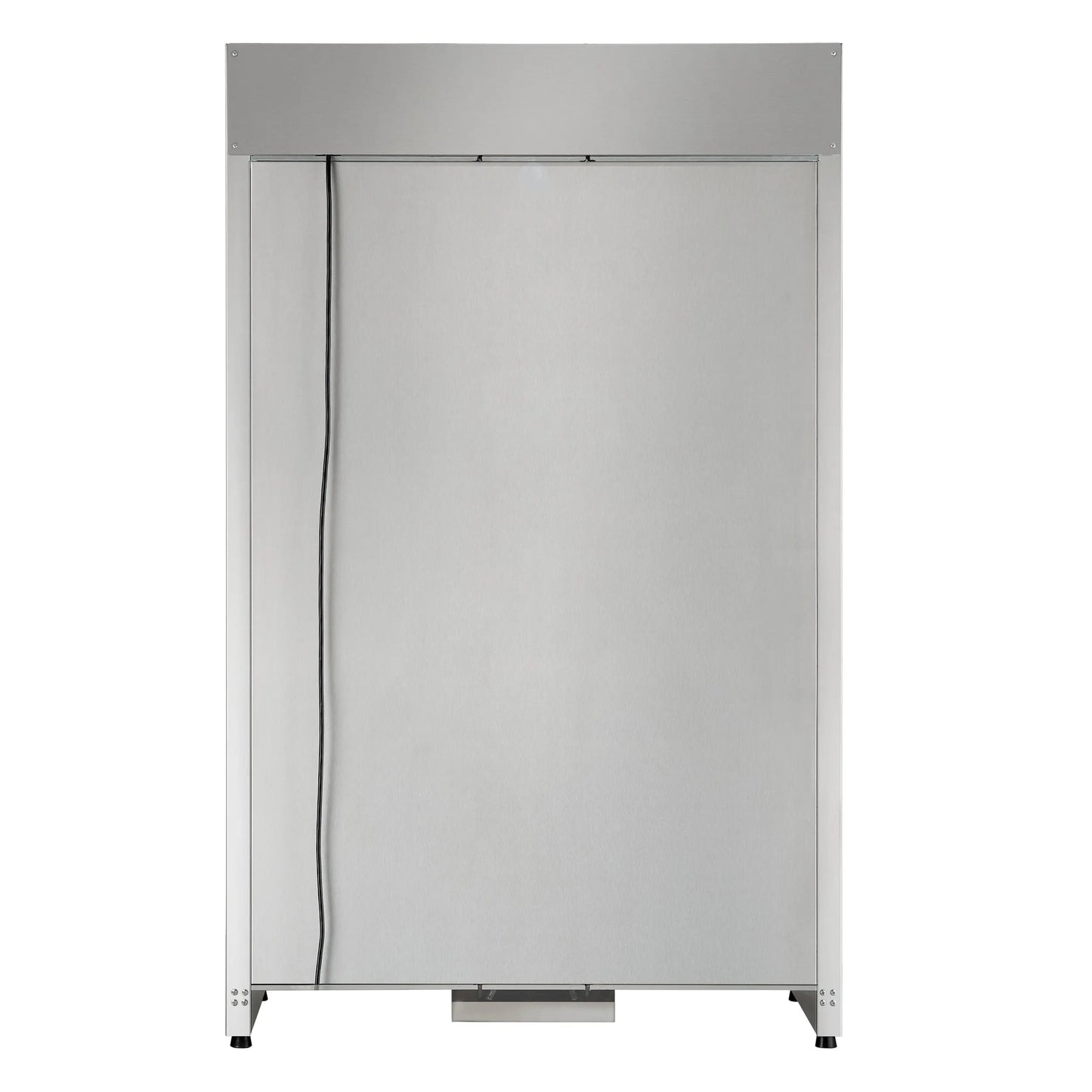 FORNO Abruzzo 48-Inch Dual Zone Wine Cellar, 102 Bottles, 24 cu. ft., Clear Acrylic Holders & Stainless Trim Shelves FORNO