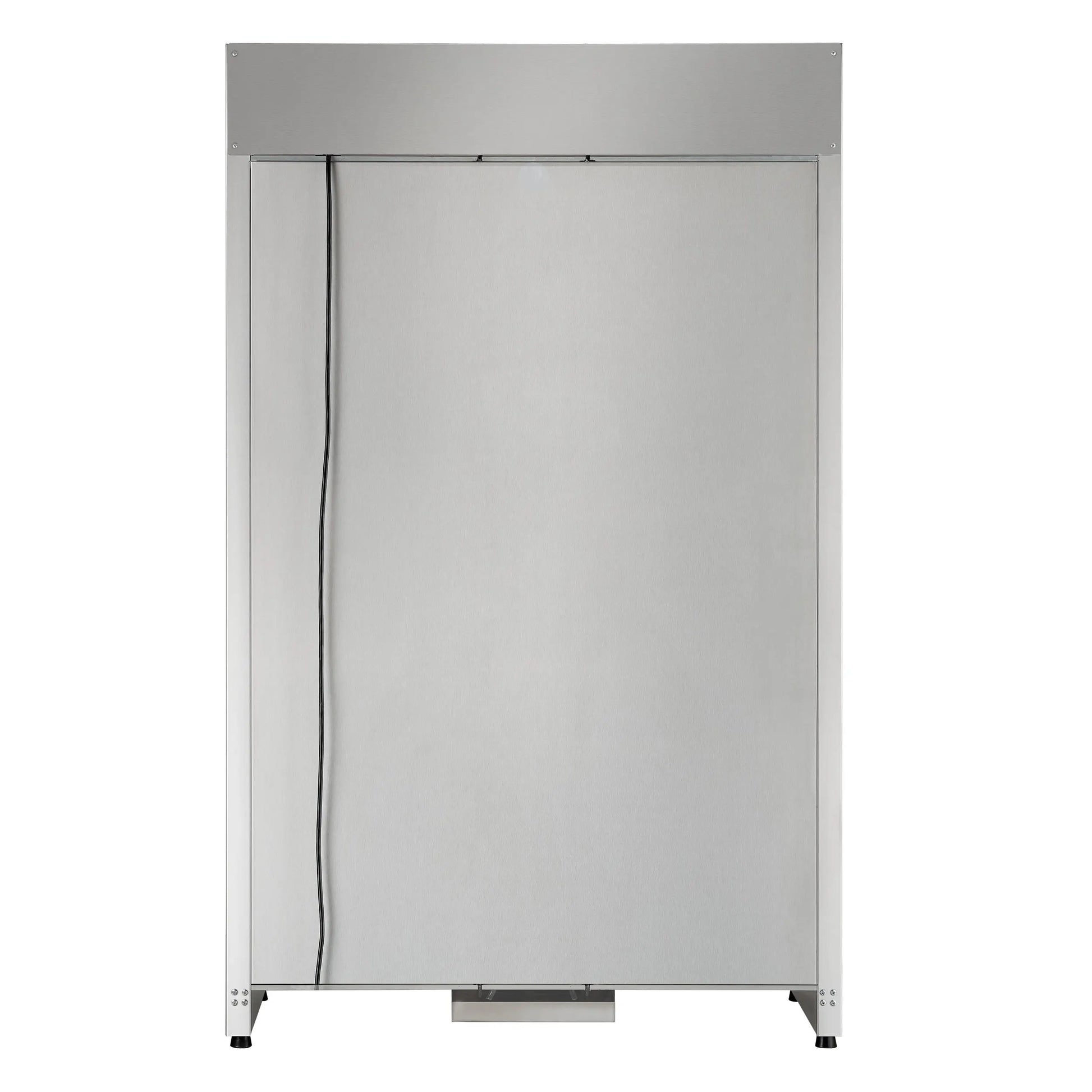 FORNO Abruzzo 48-Inch Dual Zone Wine Cellar, 102 Bottles, 24 cu. ft., Clear Acrylic Holders & Stainless Trim Shelves FORNO