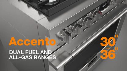 30" DUAL FUEL RANGE | Fulgor Milano ITECH APPLIANCES