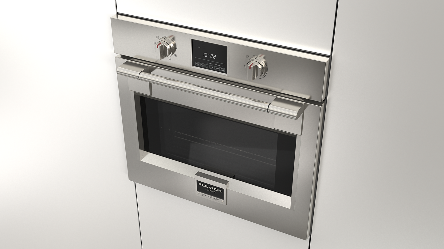 Fulgor Milano 30″ Sofia Single Oven, Self Clean F6PSP30S1