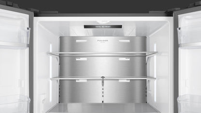 Fulgor Milano 36 Inch Counter Depth French Door Refrigerator Stainless Steel