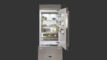 Fulgor Milano 36 Inch Built-In Bottom Freezer Refrigerator, Stainless Steel ITECH APPLIANCES