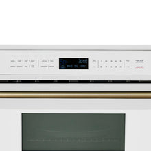 Oliena Espresso White 30 Inch 1750 Watt Compact Oven & 1000 Watt Microwave, 1.6 cu. ft. FORNO