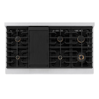https://cdn.shopify.com/s/files/1/0596/2504/6223/files/zline--autograph--edition--professional--satin--stainless--steel--white--matte--gas--range--SDRSZ-WM-48-MB--top--view.jpg?v=1770234647