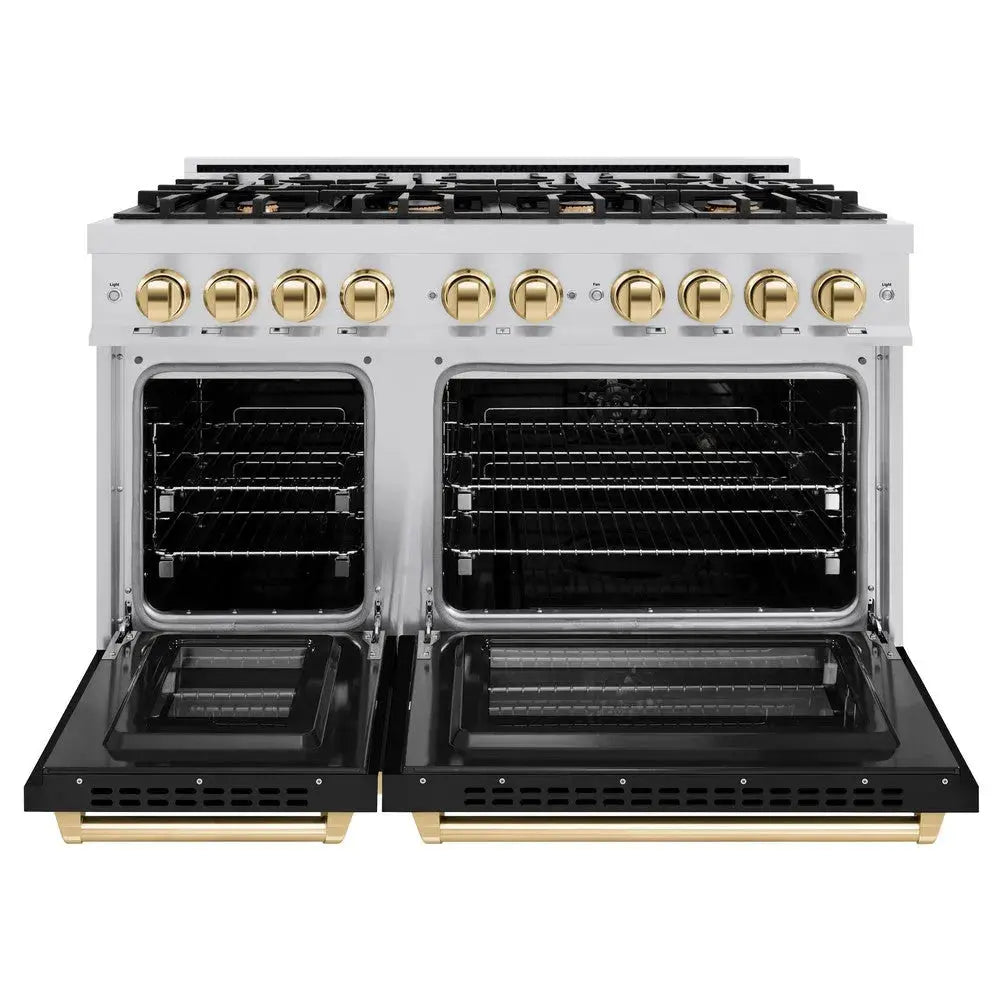 https://cdn.shopify.com/s/files/1/0596/2504/6223/files/zline--autograph--edition--select--stainless--steel--black--matte--dual--fuel--range--HDRZ-BLM-48-G--front--open_1.webp?v=1770242347