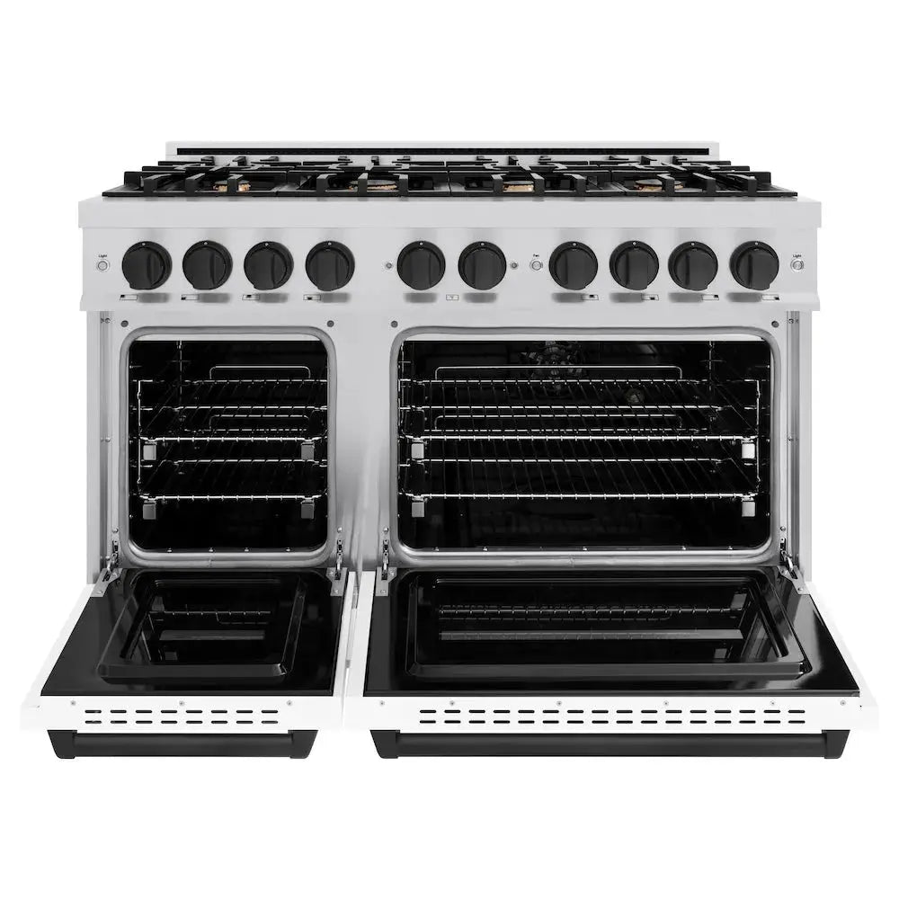 https://cdn.shopify.com/s/files/1/0596/2504/6223/files/zline--classic--stainless--steel--dual--fuel--range--autograph--edition--matte--black--CDRZ-WM-48-MB--front--open.webp?v=1770246023