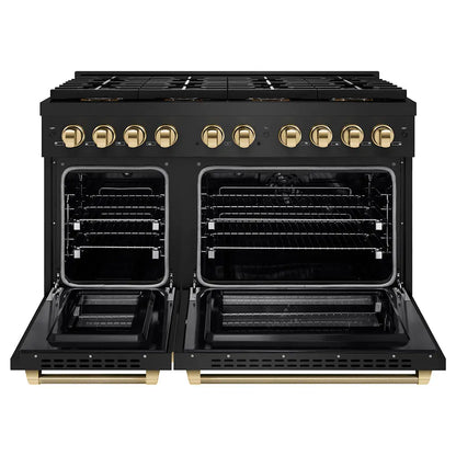 https://cdn.shopify.com/s/files/1/0596/2504/6223/files/zline--professional--black-stainless--steel--dual-fuel--range--duopro-cooktop--PSDRBZ-48-KG--front--open_656aff55-69b5-45c8-af7f-bcedba0faac7.jpg?v=1766504399